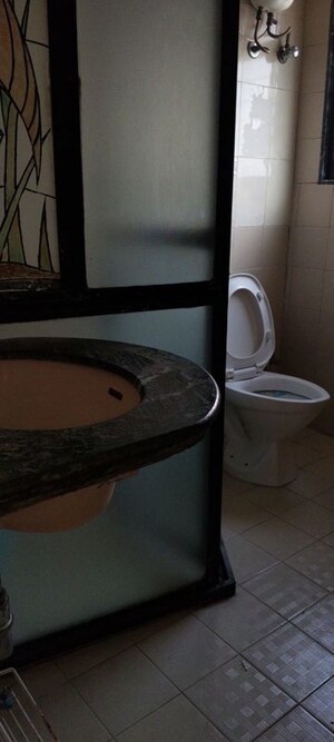 Bathroom in 1 BHK Apartment at Siddhi Prabha CHS Prabhadevi, Prabhadevi – for Rent