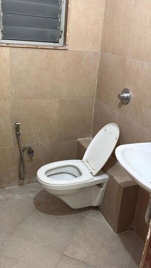 Bathroom in 3 BHK Villa at Amrit Pebble Bay Ph I, Baghmugalia – for Rent
