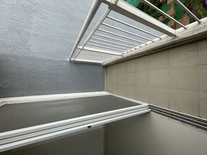 Balcony in 2.5 BHK Apartment at Godrej Park Greens, Mamurdi – for Rent