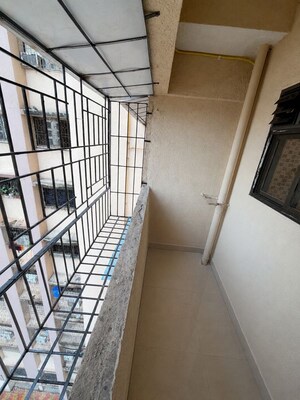 Balcony in 2 BHK Apartment at Dhokali – for Rent