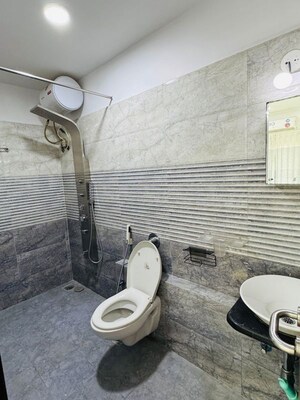 Bathroom in 2 BHK Apartment at Pratham 5TH Element, Andheri West – for Rent