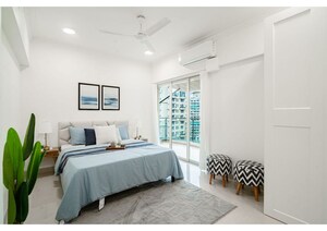 Bedroom in 4 BHK Apartment at Oberoi Elysian Tower A, Goregaon East – for Sale