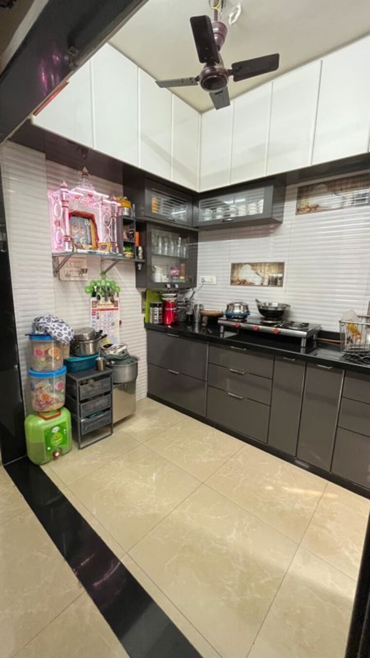 Kitchen, green-acres-apartment 1 Bedroom 455 Sq.Ft. Apartment In Waghbil Thane 10660852