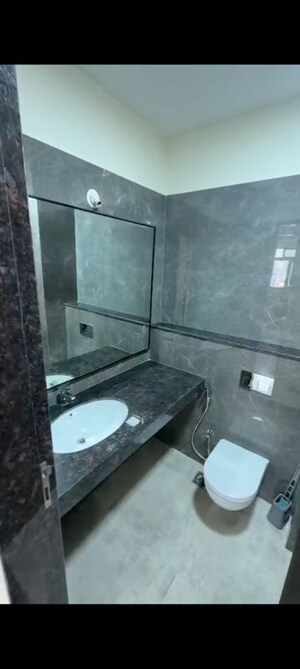 Bathroom in 3 BHK Apartment at Sheth 72 West, Andheri West – for Rent
