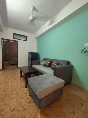Bedroom in 1 BHK Builder Floor at Freedom Fighters Enclave – for Rent
