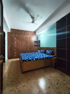 Bedroom in 1 BHK Builder Floor at Freedom Fighters Enclave – for Rent