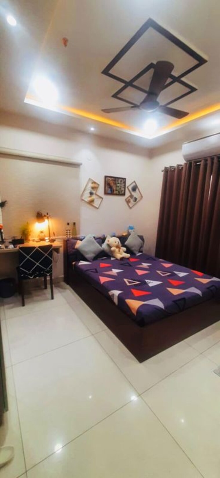Bedroom, ncc-urban-one 3 Bedroom 1535 Sq.Ft. Apartment In Narsingi Hyderabad 10660881
