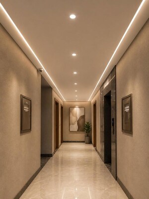 Building Lobby in 1 BHK Builder Floor at Sector 39 – for Rent