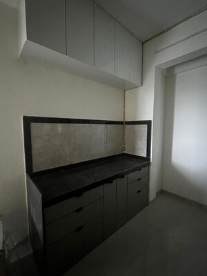 Kitchen in 3 BHK Apartment at Damji Shamji Galleria, Majiwada – for Rent