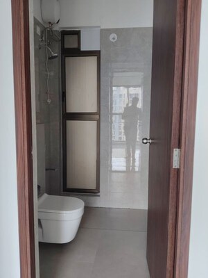 Bathroom in 2 BHK Apartment at Madhav Shreeji Palacia, Waghbil – for Rent