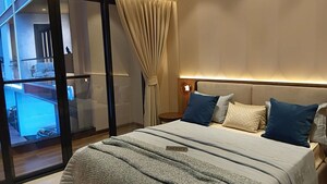 Bedroom in 3 BHK Apartment at Adani Samsara Vilasa, Sector 63 – for Sale