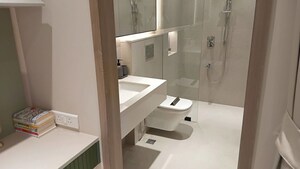 Bathroom in 3 BHK Apartment at Adani Samsara Vilasa, Sector 63 – for Sale