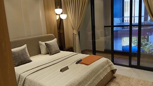 Bedroom in 3 BHK Apartment at Adani Samsara Vilasa, Sector 63 – for Sale