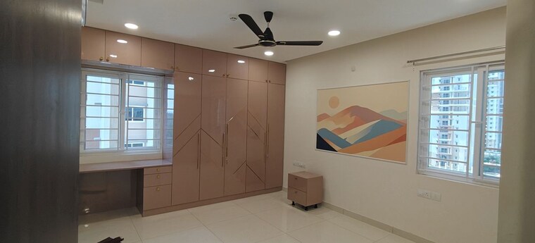 Master Bedroom, aparna-sarovar-zicon 3 Bedroom 1955 Sq.Ft. Apartment In Nallagandla Hyderabad 10660826