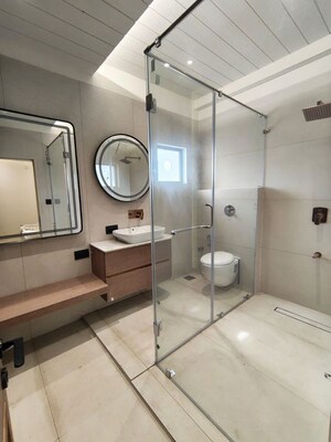 Washroom in 4 BHK Villa at Pacific Pushpak Paradise, Ankodiya – for Sale