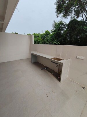 Terrace in 4 BHK Villa at Pacific Pushpak Paradise, Ankodiya – for Sale