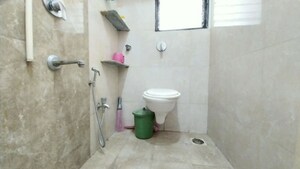 Bathroom in 2 BHK Apartment at Shah Arcade II, Malad East – for Sale