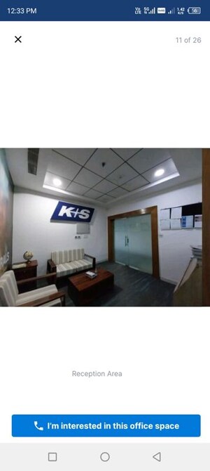 Team Area in  Office Space at Bestech Business Tower, Sector 48 – for Rent