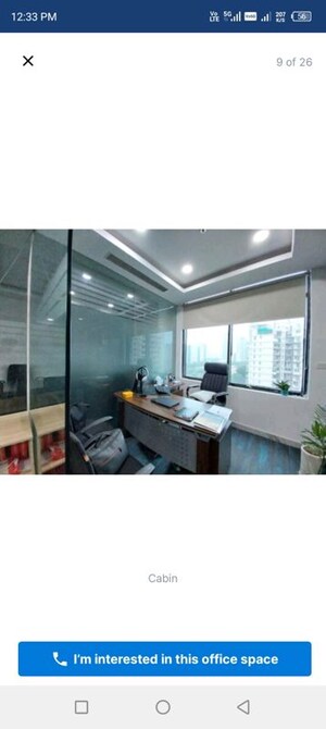 Living Room in  Office Space at Bestech Business Tower, Sector 48 – for Rent