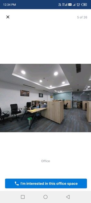 Team Area in  Office Space at Bestech Business Tower, Sector 48 – for Rent