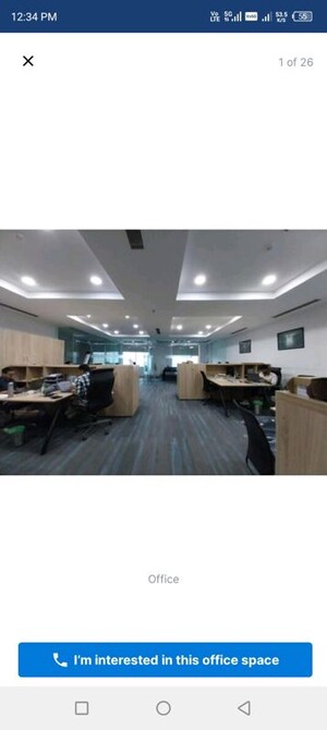 Team Area in  Office Space at Bestech Business Tower, Sector 48 – for Rent