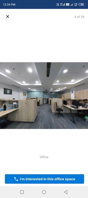 Team Area in  Office Space at Bestech Business Tower, Sector 48 – for Rent