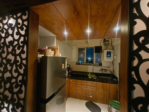 Kitchen in 1 BHK Apartment at Aswani Galaxy, Wakad – for Sale