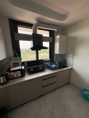 Kitchen in 1 BHK Builder Floor at Sector 40 – for Rent