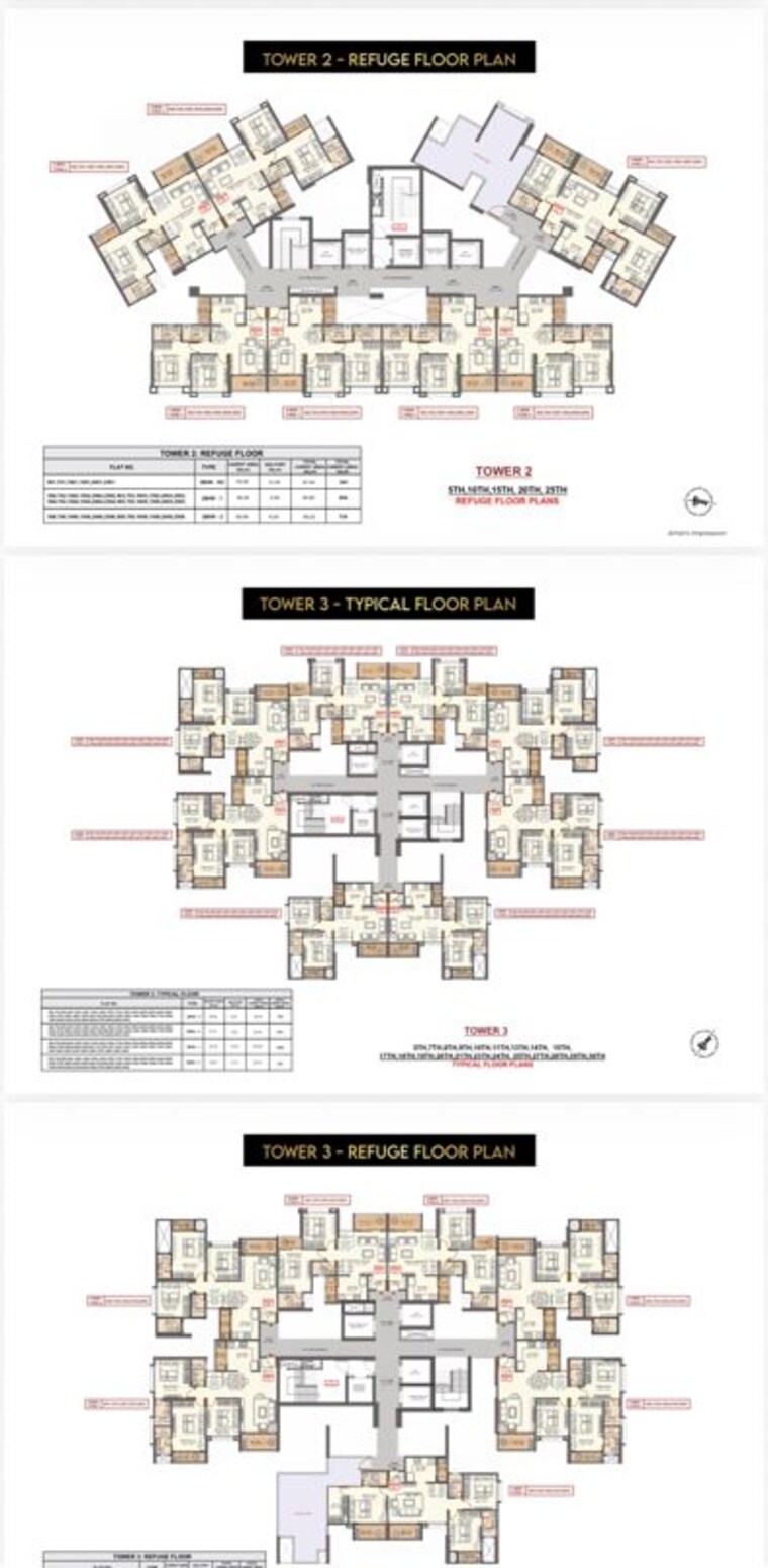 Floor Plan, saheel-landmarc 2 Bedroom 734 Sq.Ft. Apartment In Hinjewadi Pune 10661033