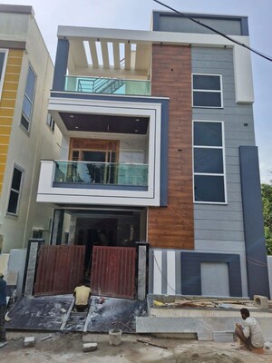 4 BHK Independent House – Exterior View View at Thumukunta - for Sale