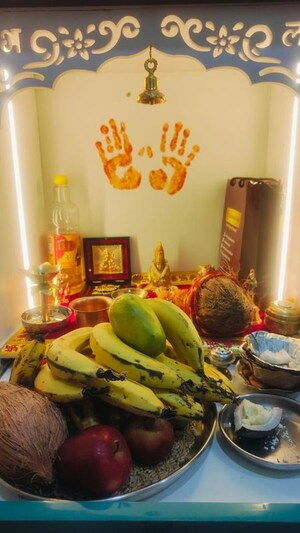 Living Room in 1 BHK Apartment at Banyan Tree Apartments Kharadi, Kharadi – for Rent