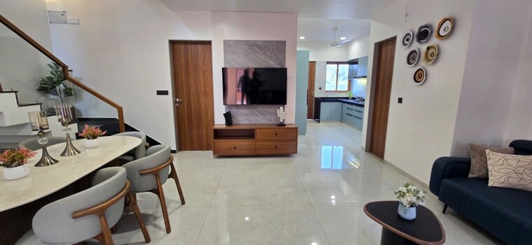 Living Room, viswam-aarana-villa 4 Bedroom 1608 Sq.Ft. Villa In Khanpur Vadodara 10661006