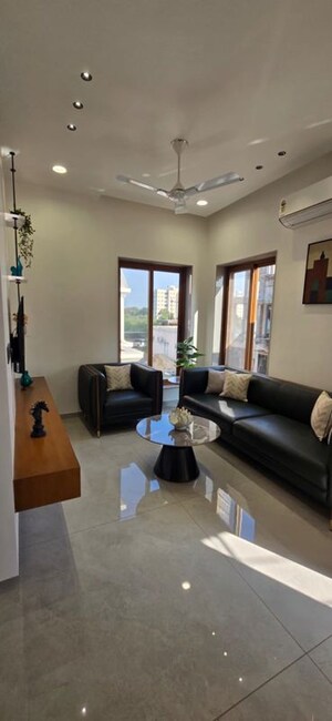 Living Room in 4 BHK Villa at Viswam Aarana Villa, Khanpur – for Sale