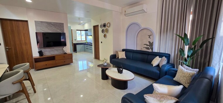 Living Room, viswam-aarana-villa 4 Bedroom 1608 Sq.Ft. Villa In Khanpur Vadodara 10661006