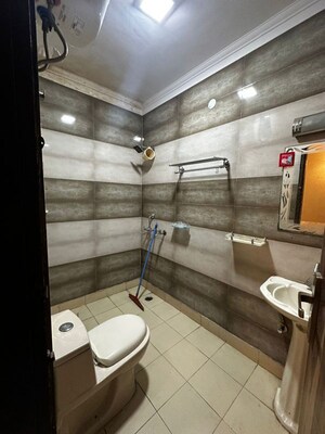Bathroom in 2 BHK Builder Floor at Green Fields Colony – for Rent
