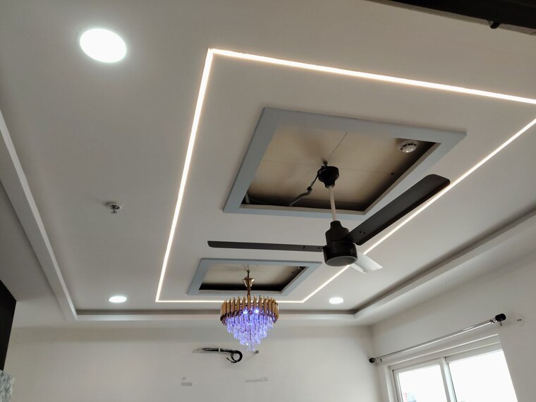 Living Room, candeur-40 2 Bedroom 1220 Sq.Ft. Apartment In Miyapur Hyderabad 10660972