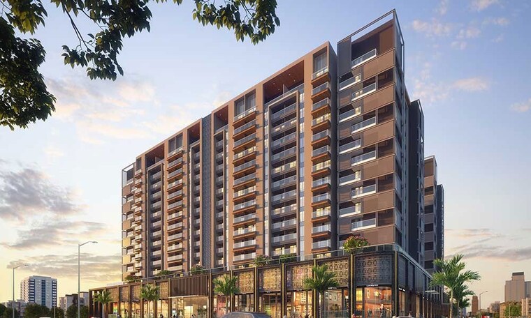 Exterior View, majestique-marbella-phase-1 3 Bedroom 1500 Sq.Ft. Apartment In Kharadi Pune 10661037