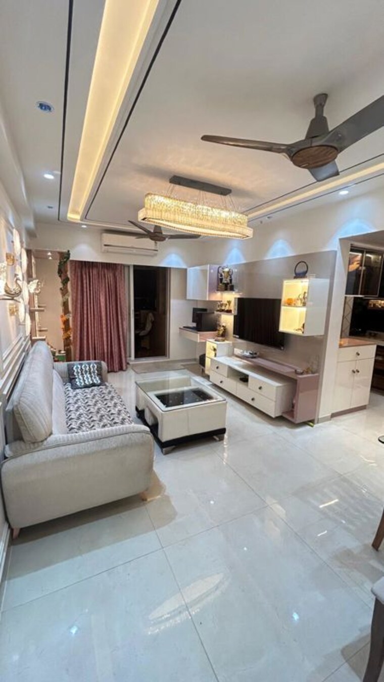 Living Room, shree-tirupati-stg-signature-residency 2 Bedroom 735 Sq.Ft. Apartment In Patlipada Thane 10661076