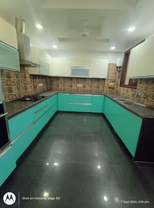 Kitchen in 4 BHK Builder Floor at Geetanjali Enclave – for Rent
