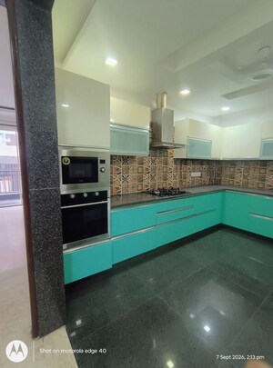 Kitchen in 4 BHK Builder Floor at Geetanjali Enclave – for Rent