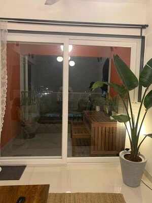 Living Room in 2 BHK Apartment at Magarpatta Nova, Mundhwa – for Rent