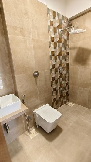 Bathroom in 2 BHK Apartment at Group Satellite Elegance, Goregaon East – for Rent