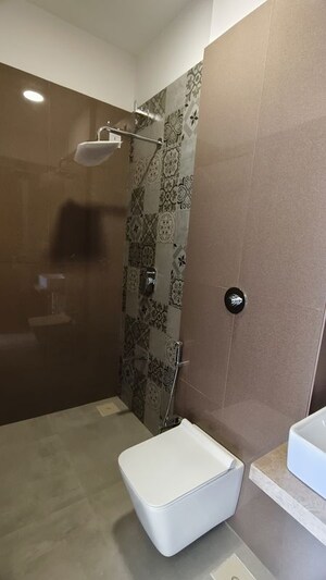 Bathroom in 2 BHK Apartment at Group Satellite Elegance, Goregaon East – for Rent