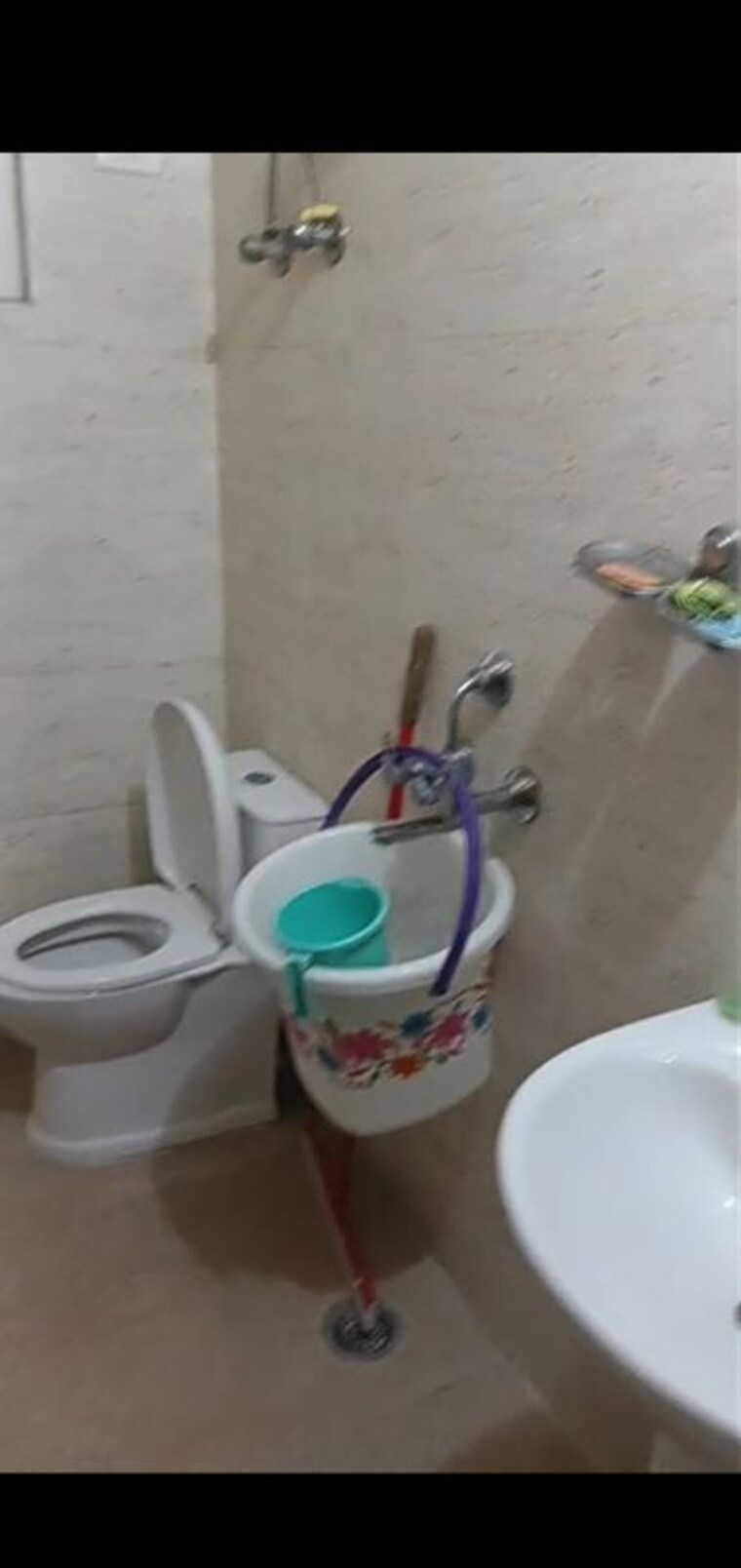 Bathroom, a-v-vihaan-galaxy 2 Bedroom 1000 Sq.Ft. Builder Floor In Kulesara Greater Noida 10661094