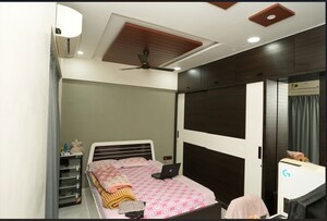 Bedroom in 2 BHK Apartment at Akshar Green World, Dighe – for Rent
