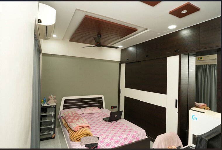 Bedroom, akshar-green-world 2 Bedroom 1010 Sq.Ft. Apartment In Dighe Navi Mumbai 10660829