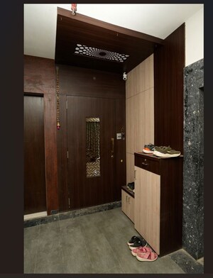 Master Bedroom in 2 BHK Apartment at Akshar Green World, Dighe – for Rent