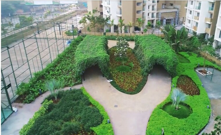 Garden, akshar-green-world 2 Bedroom 1010 Sq.Ft. Apartment In Dighe Navi Mumbai 10660829