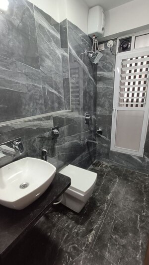 Bathroom in 2 BHK Apartment at Prarthana La Alteza, Andheri West – for Rent