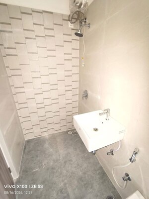Bathroom in 2.5 BHK Apartment at Ashar Arize, Kalwa – for Rent